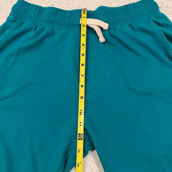 Vintage KANGOL Born British Recycled Fabric Teal Sweatpants | Size Large - Picture 4 of 16